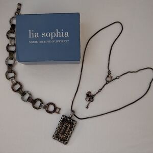 Lia Sophia Bracelet and Pendant